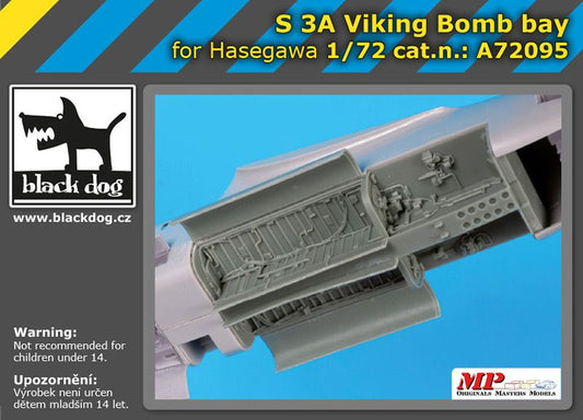 Blackdog BDOA72095 1:72 Lockheed S-3A Viking bomb bay