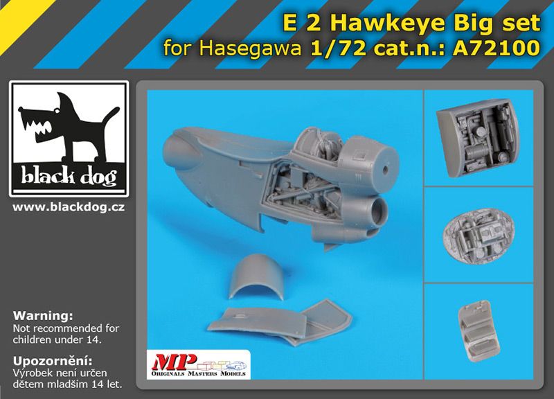 Blackdog BDOA72100 1:72 Grumman E-2C Hawkeye BIG SET