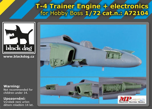 Blackdog BDOA72104 1:72 J.A.S.D.F T-4 Trainer engine+electronic