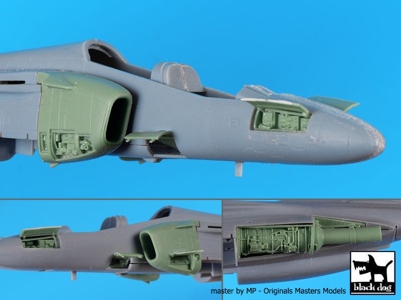Blackdog BDOA72104 1:72 J.A.S.D.F T-4 Trainer engine+electronic