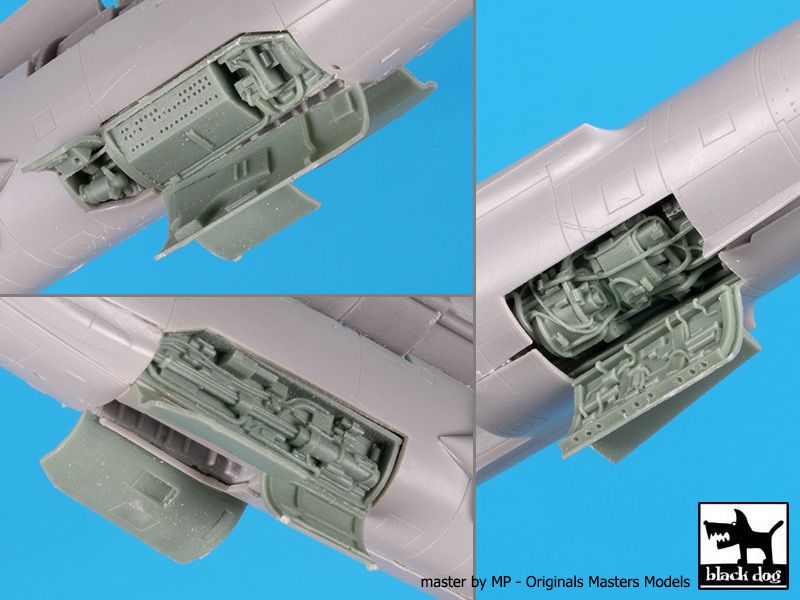 Blackdog BDOA72106 1:72 Lockheed F-104 Starfighter electronics + engine