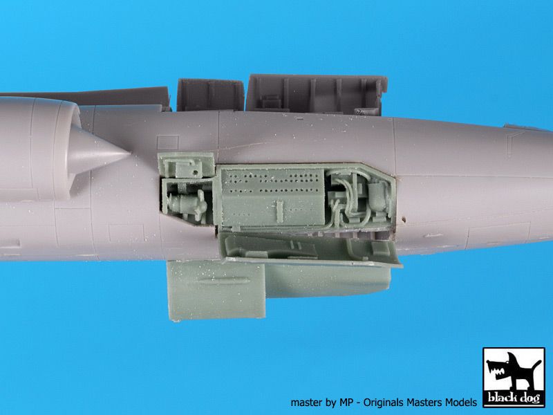 Blackdog BDOA72106 1:72 Lockheed F-104 Starfighter electronics + engine