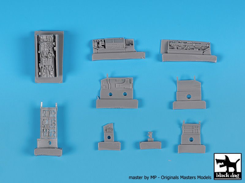 Blackdog BDOA72106 1:72 Lockheed F-104 Starfighter electronics + engine