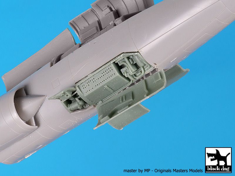 Blackdog BDOA72106 1:72 Lockheed F-104 Starfighter electronics + engine