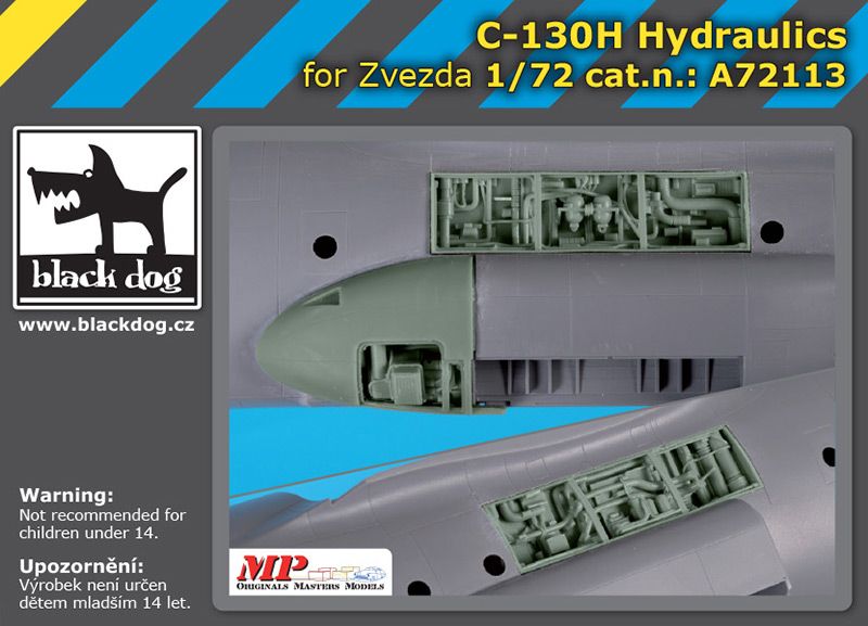 Blackdog BDOA72113 1:72 Lockheed C-130H Hercules Hydraulics