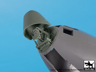 Blackdog BDOA72114 1:72 Lockheed C-130H Hercules radar+front door