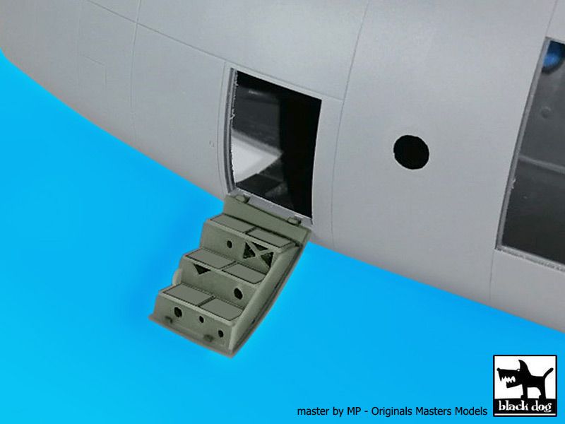 Blackdog BDOA72114 1:72 Lockheed C-130H Hercules radar+front door