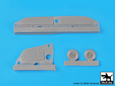 Blackdog BDOA72118 1:72 Vought F4U1 Corsair detail set