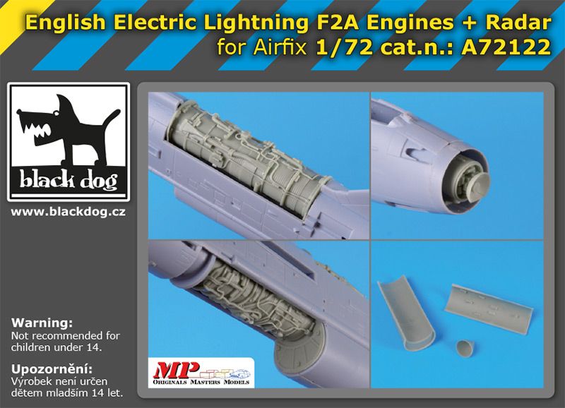Blackdog BDOA72122 1:72 BAC/EE Lightning F.2A
