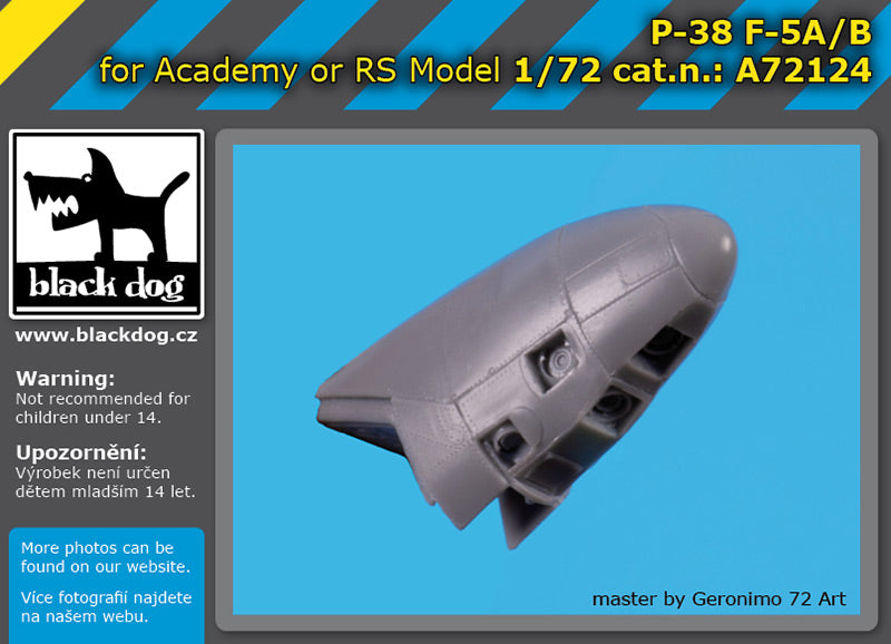Blackdog BDOA72124 1:72 Lockheed F-5A Lightning