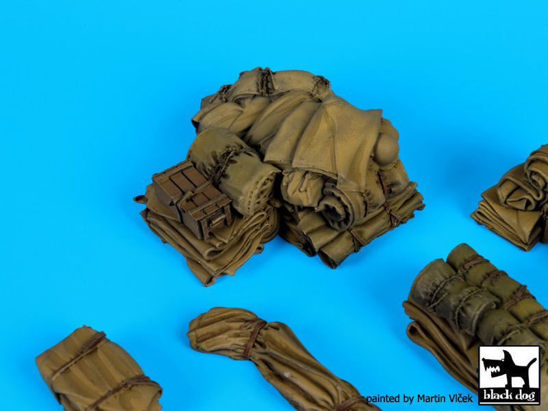 Blackdog BDT35141 1:35 Tentage+bedrolls N deg 1 accessories set