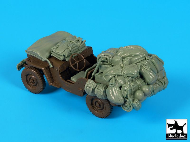 Blackdog BDT35221 1:35 US jeep accessories set
