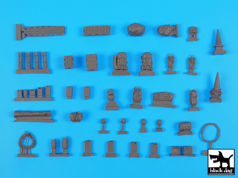Blackdog BDT35222 1:35 US modern equipment accessories set