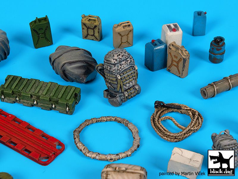 Blackdog BDT35222 1:35 US modern equipment accessories set