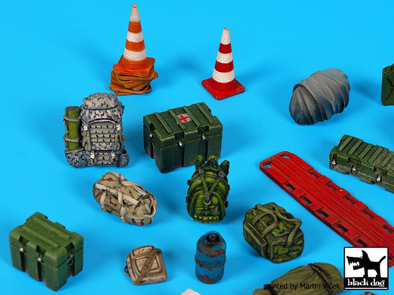 Blackdog BDT35222 1:35 US modern equipment accessories set
