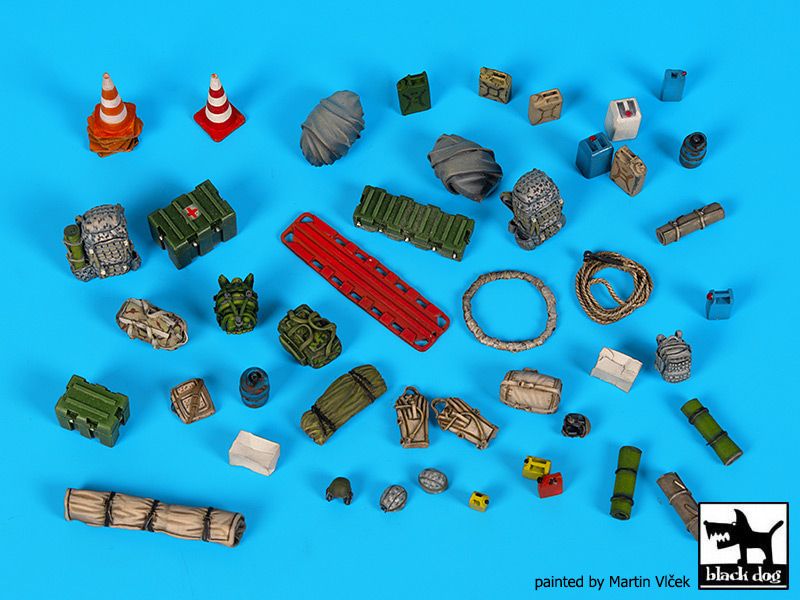 Blackdog BDT35222 1:35 US modern equipment accessories set