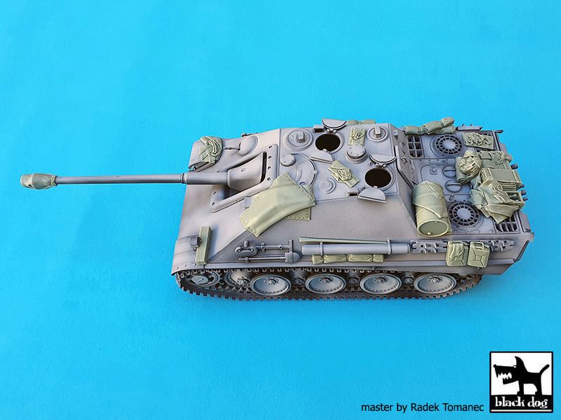 Blackdog BDT35230 1:35 JagdPanther late version accessories set