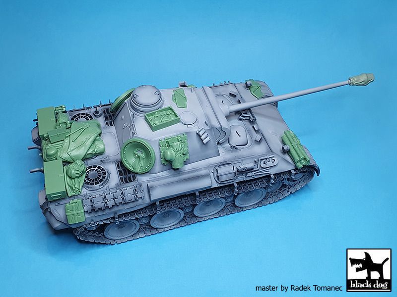 Blackdog BDT35233 1:35 Pz.Kpfw.V Ausf.D Panther Accessories set