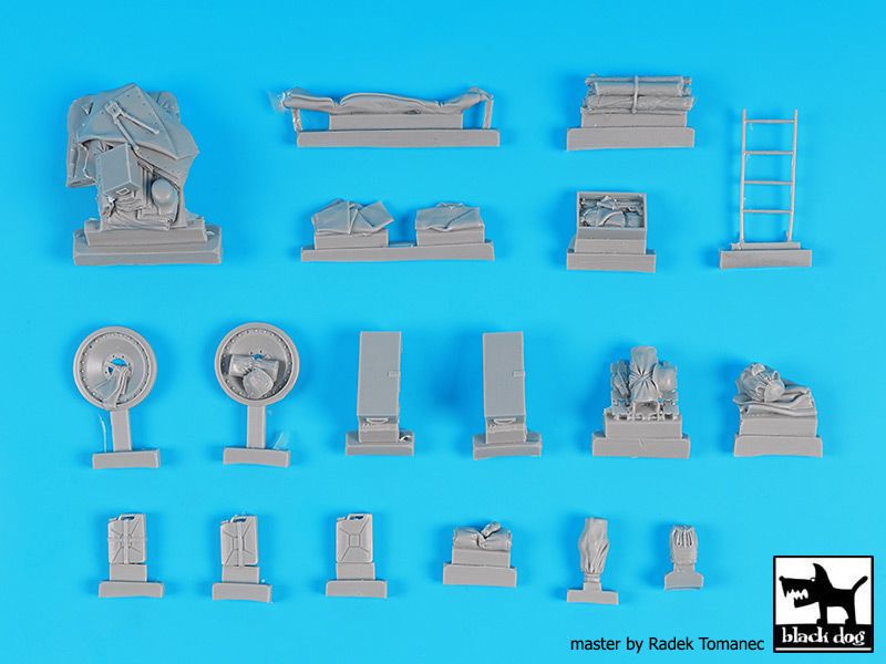 Blackdog BDT35233 1:35 Pz.Kpfw.V Ausf.D Panther Accessories set