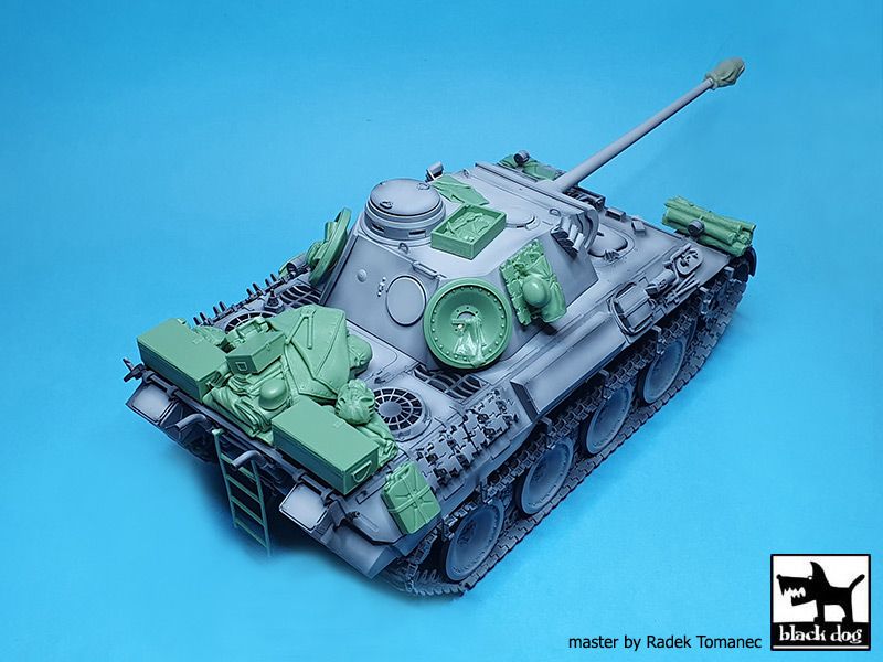 Blackdog BDT35233 1:35 Pz.Kpfw.V Ausf.D Panther Accessories set