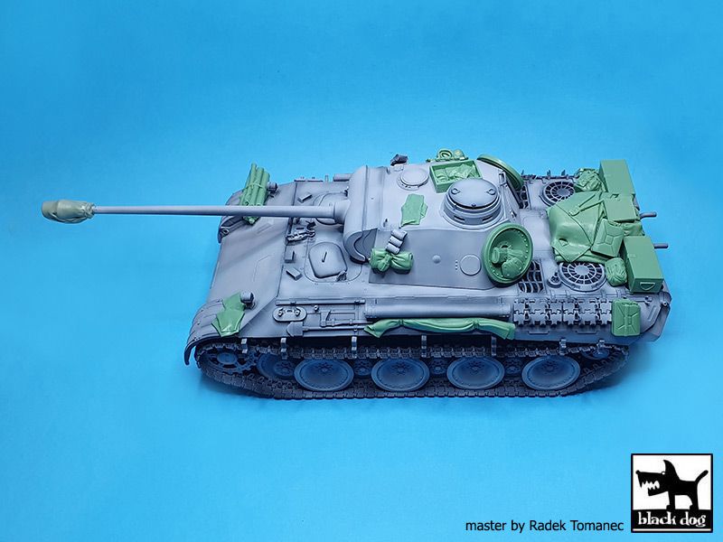 Blackdog BDT35233 1:35 Pz.Kpfw.V Ausf.D Panther Accessories set