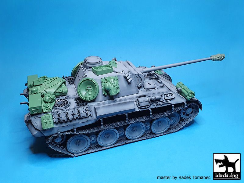 Blackdog BDT35233 1:35 Pz.Kpfw.V Ausf.D Panther Accessories set