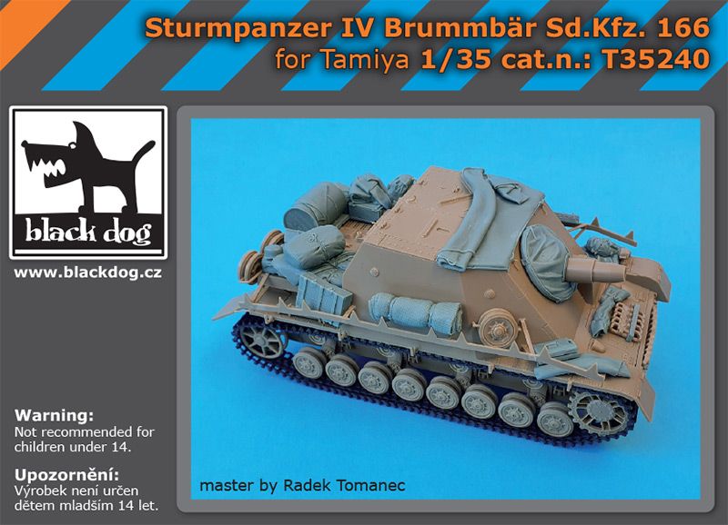 Blackdog BDT35240 1:35 Sturmpanzer IV Brummbar middle/late