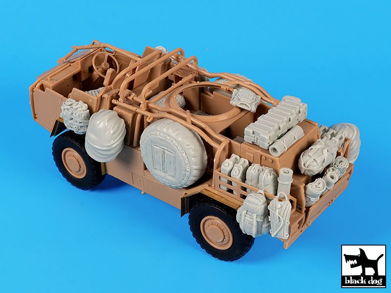 Blackdog BDT35252 1:35 Jackal 2 High Mobility Weapons Platform cargo