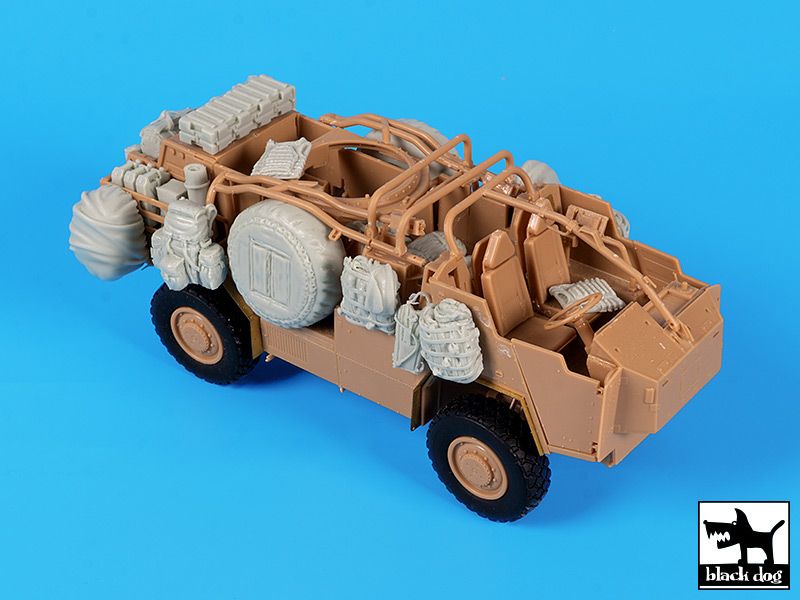 Blackdog BDT35252 1:35 Jackal 2 High Mobility Weapons Platform cargo