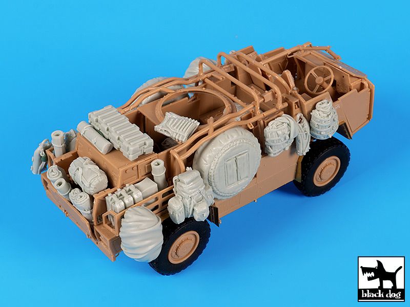 Blackdog BDT35252 1:35 Jackal 2 High Mobility Weapons Platform cargo
