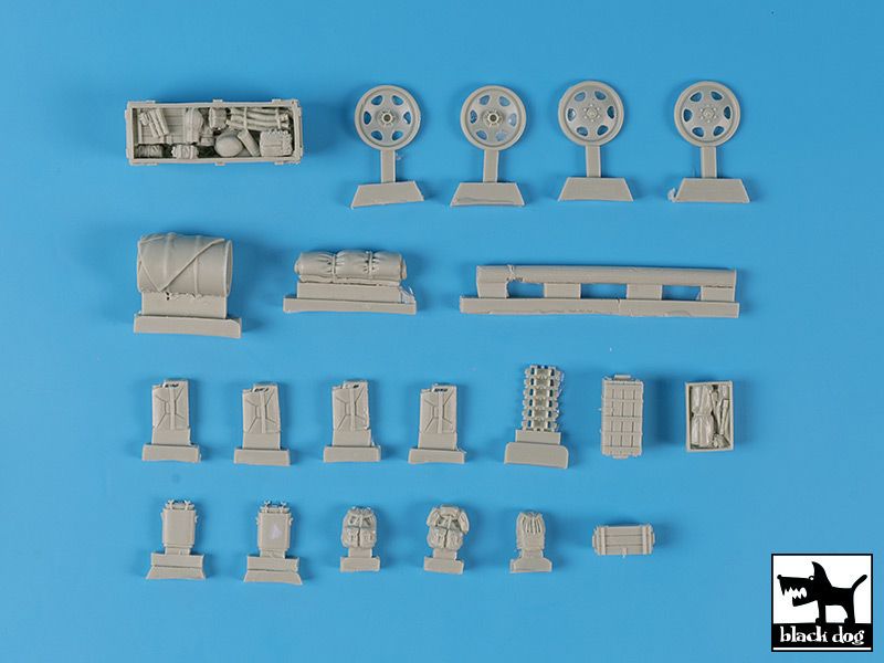 Blackdog BDT35257 1:35 Raupenschlepper Ost 9 RSO/01 cargo accessories set