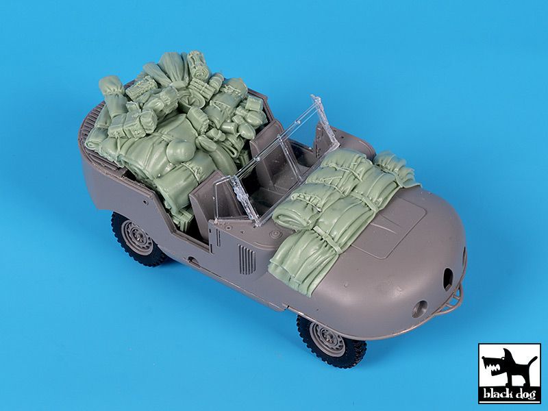 Blackdog BDT35259 1:35 Schwimmwagen Trippel SG6/38 cargo