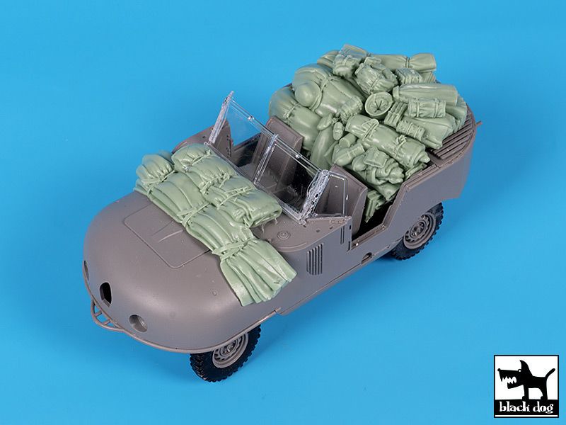 Blackdog BDT35259 1:35 Schwimmwagen Trippel SG6/38 cargo