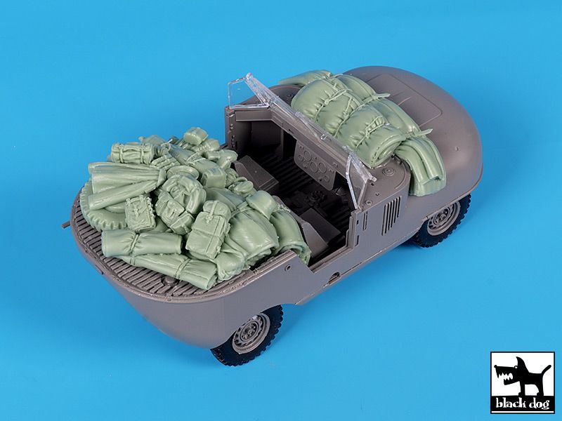 Blackdog BDT35259 1:35 Schwimmwagen Trippel SG6/38 cargo