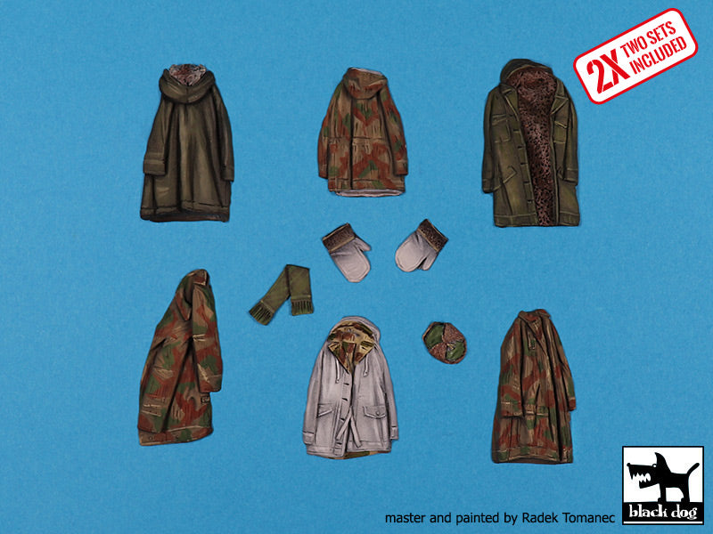Blackdog BDT35261 1:35 German winter clothes WWII