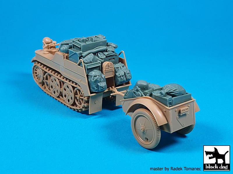 Blackdog BDT35262 1:35 Sd.Kfz.2 Kettenkraftrad accessories set