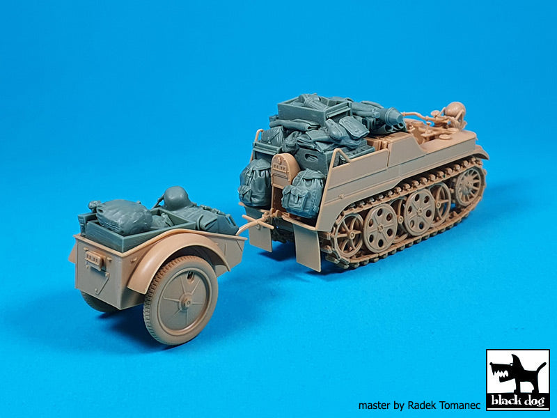 Blackdog BDT35262 1:35 Sd.Kfz.2 Kettenkraftrad accessories set
