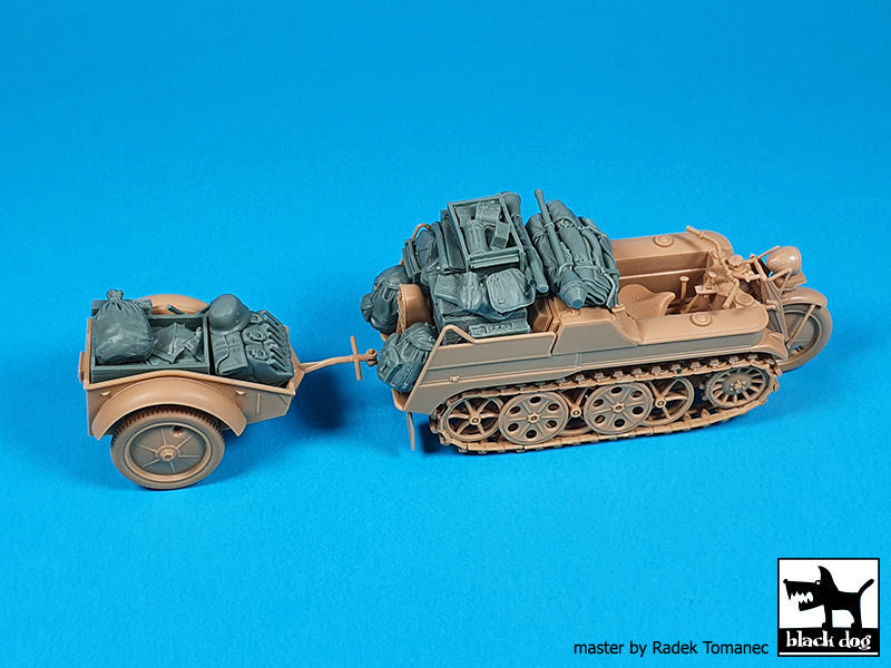 Blackdog BDT35262 1:35 Sd.Kfz.2 Kettenkraftrad accessories set