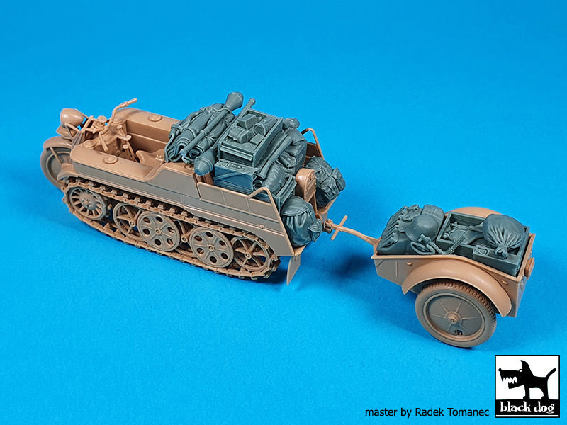Blackdog BDT35262 1:35 Sd.Kfz.2 Kettenkraftrad accessories set