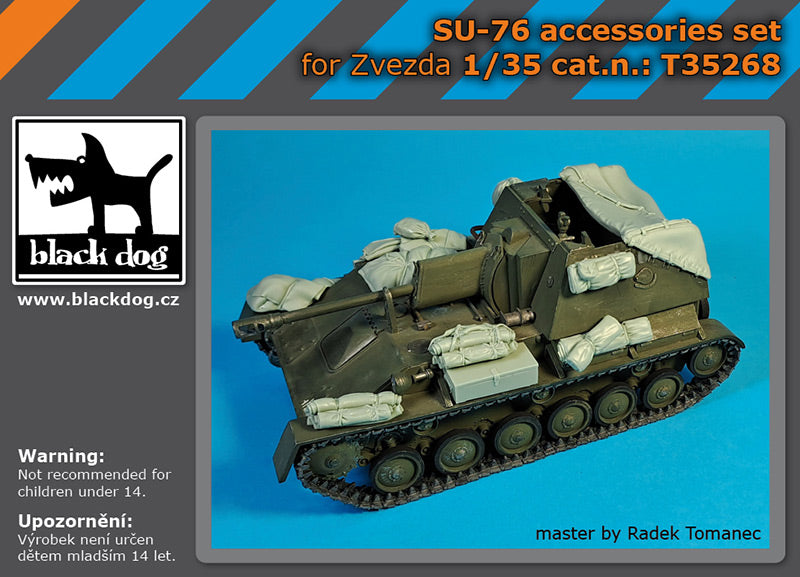 Blackdog BDT35268 1:35 SU-76 accessories set