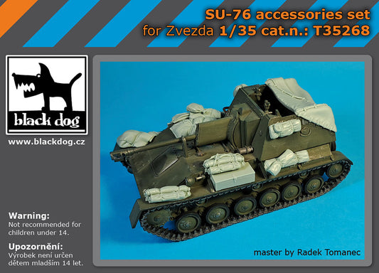 Blackdog BDT35268 1:35 SU-76 accessories set