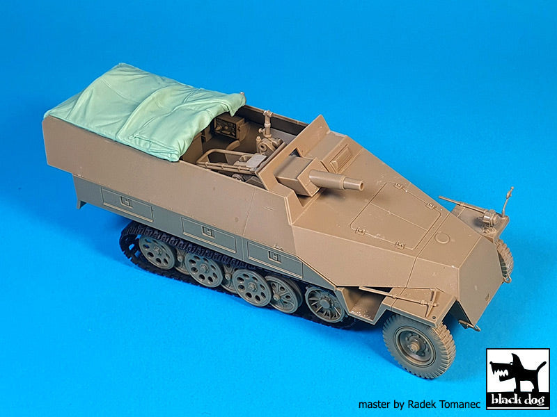 Blackdog BDT35269 1:35 Sd,Kfz.251 /9 Ausf.D Canvas