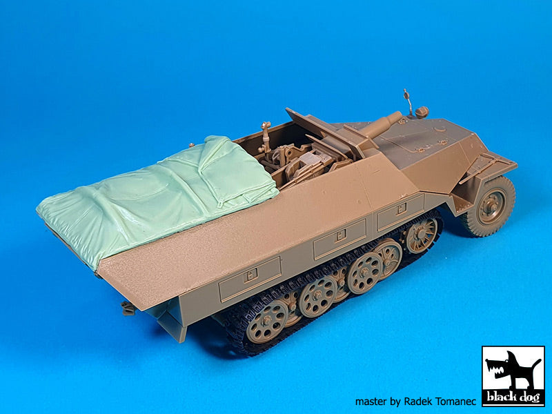 Blackdog BDT35269 1:35 Sd,Kfz.251 /9 Ausf.D Canvas
