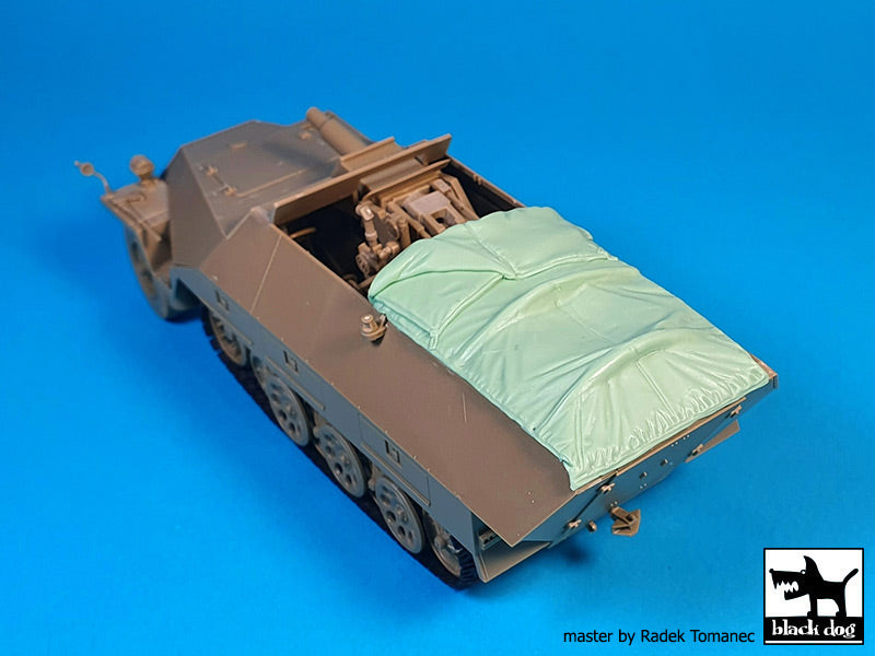 Blackdog BDT35269 1:35 Sd,Kfz.251 /9 Ausf.D Canvas
