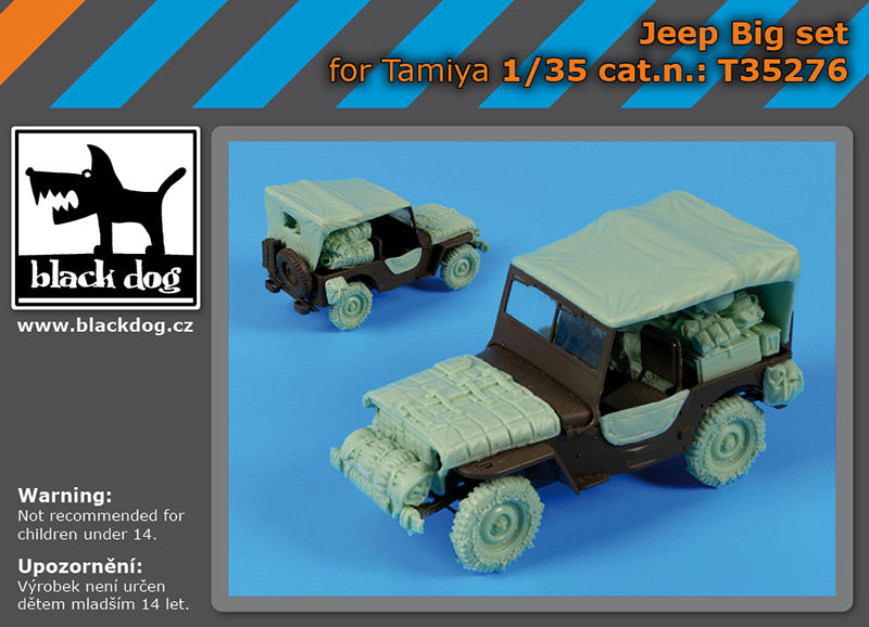 Blackdog BDT35276 1:35 Jeep big set