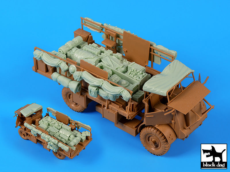 Blackdog BDT35277 1:35 Bedford QL medium truck accessories set