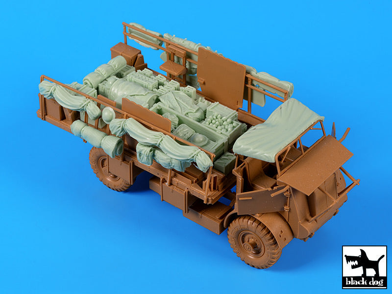 Blackdog BDT35277 1:35 Bedford QL medium truck accessories set