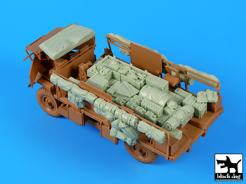 Blackdog BDT35277 1:35 Bedford QL medium truck accessories set