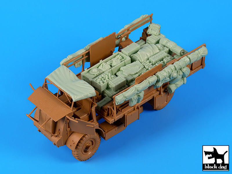 Blackdog BDT35277 1:35 Bedford QL medium truck accessories set