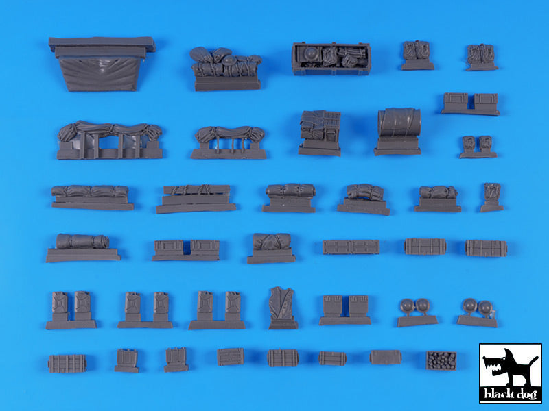 Blackdog BDT35277 1:35 Bedford QL medium truck accessories set